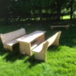 table and bench